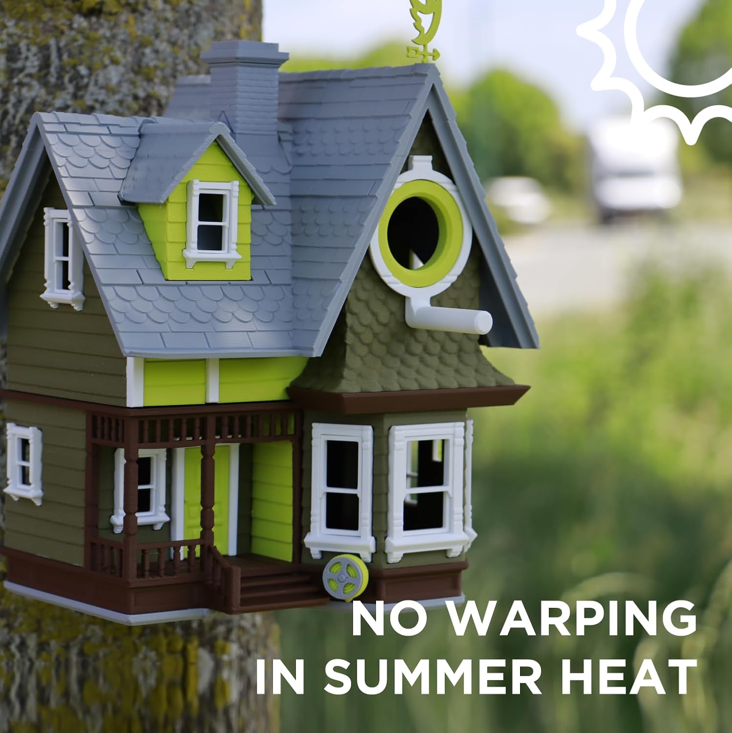 Polymaker HT-PLA-GF Filament 1.75mm Power Tool Teal, High Temp PLA for 3D Printing, Heat Resistant to 150°C, Easy to Print, Easy to Anneal, Works with Most FDM Printers, 1kg Spool - Image 8