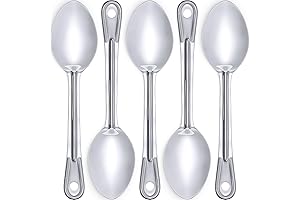 Super Strong Ergonomic 11” Serving Spoons for Buffet