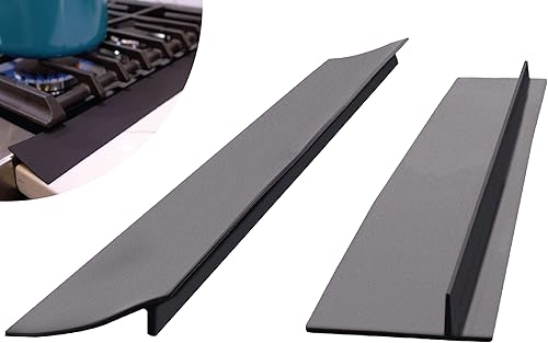 S&T INC. Fundas para huecos para estufas, cubierta de silicona para encimera de estufa, relleno de huecos para horno, protectores de migas de estufa disponible en Yaxa Colombia