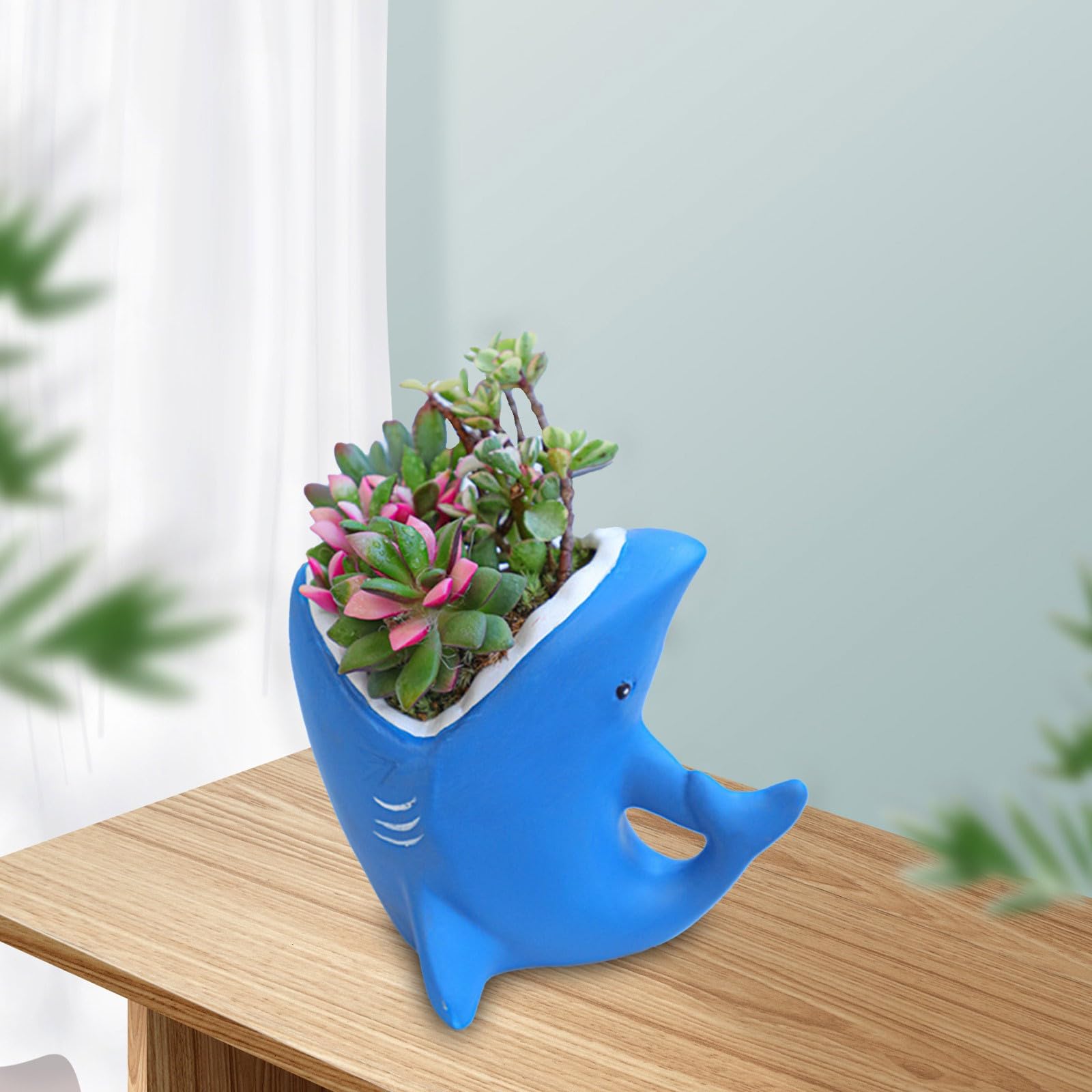 Keramik-Blumentopf In Tierform (Schaf) – Süßes Deko-Stück Für Sukkulenten, Für Drinnen
