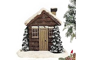 Log Cabin Snowy Winter Incense Cone Burner: The Perfect Christmas Cabin Ambiance