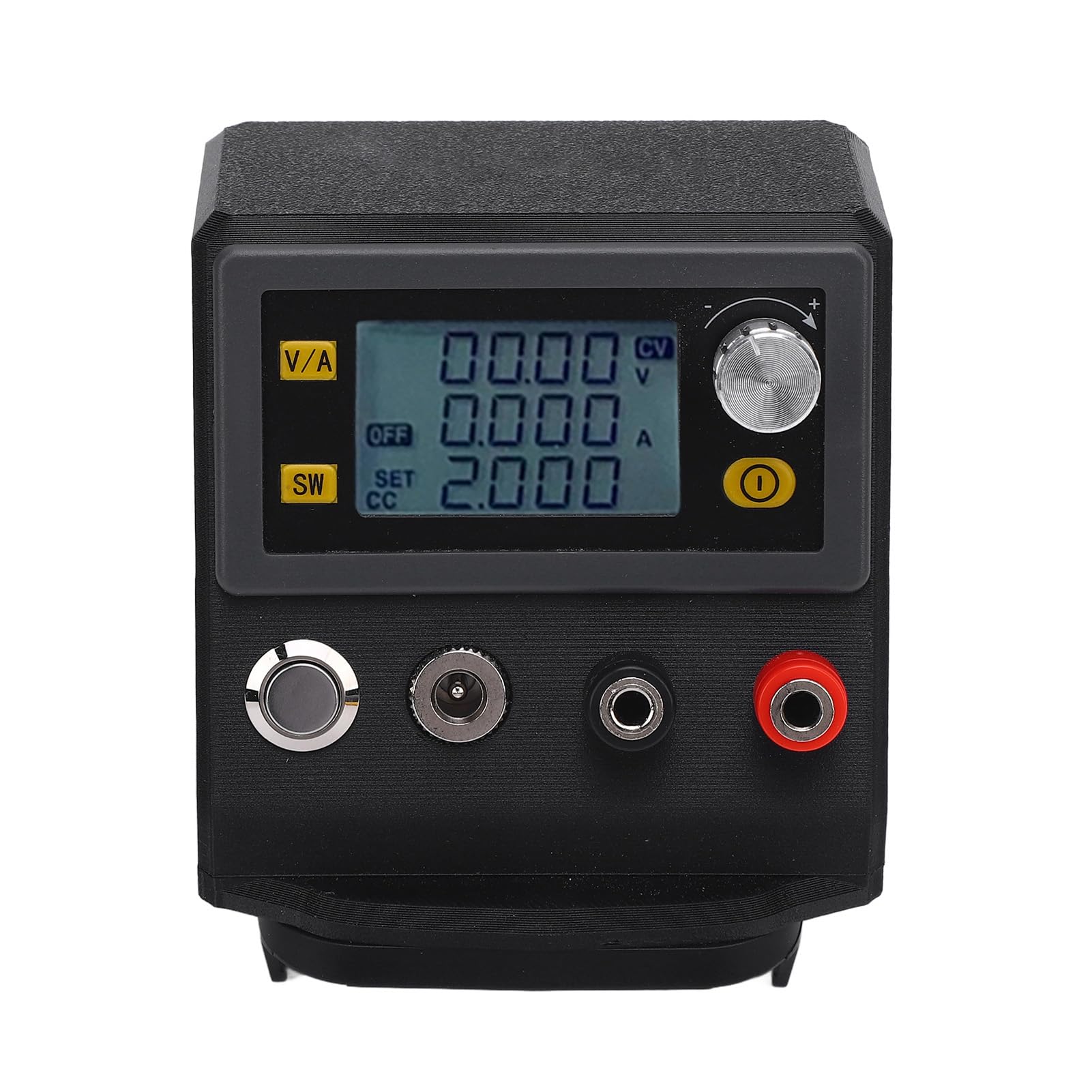 Fuente de Alimentación CC Variable de 0-30 V 0-4 A, Fuente de Alimentación de Banco Regulada con Conmutación Ajustable de 35 W con Pantalla Grande y Ventilador Inteligente, para Batería de