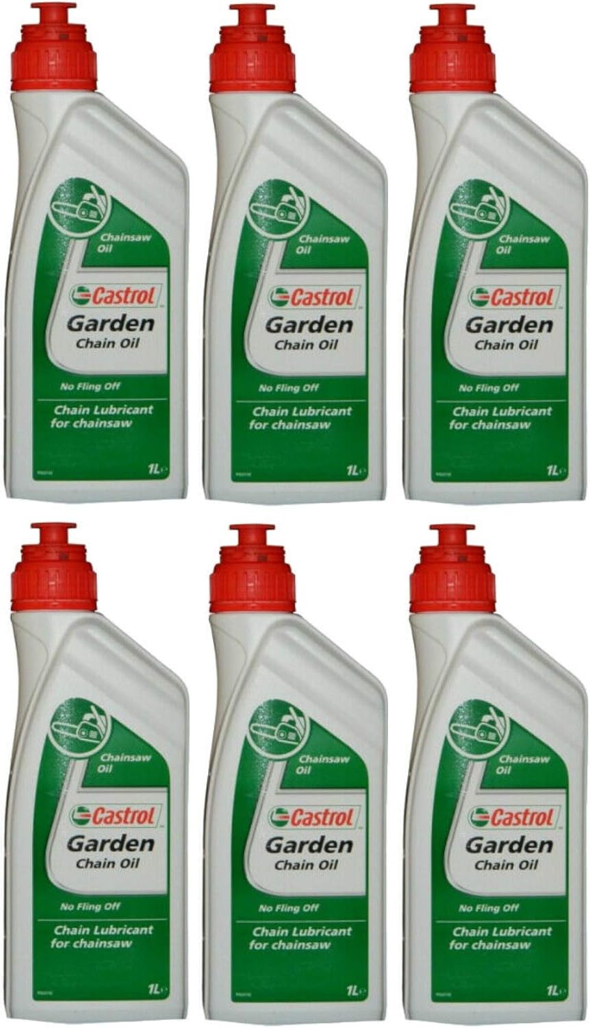 RS Castrol Garden Chain Oil, Chainsaw Chain Lubricant, 6 Litres