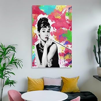 【希少】オードリー・ヘップバーン「パリで一緒に」 ポスター インテリア おしゃれ Amazon.co.jp: オードリーヘップバーン ポスター キャンバス 壁