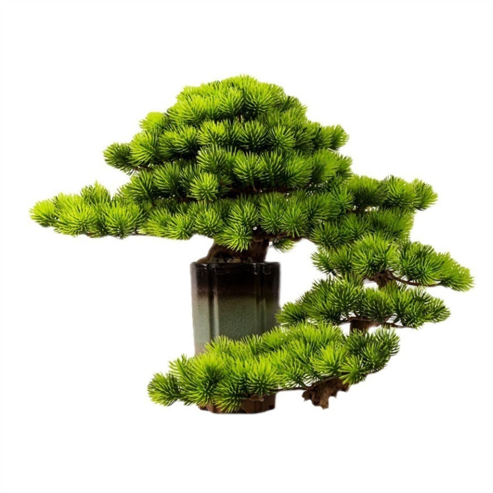 Fake Plant Indoor Fake Tree Potted Plant Ornaments Desktop Jewelry Entrance Decoration Simulation High-grade Artificial Bonsai