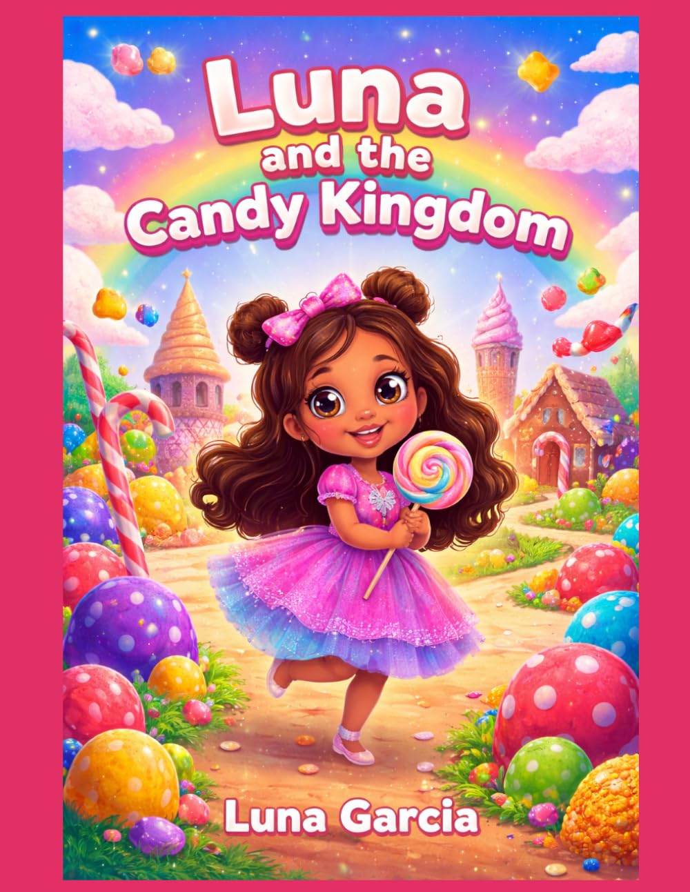 Luna and the Candy Kingdom: A Magical Story & Coloring Book