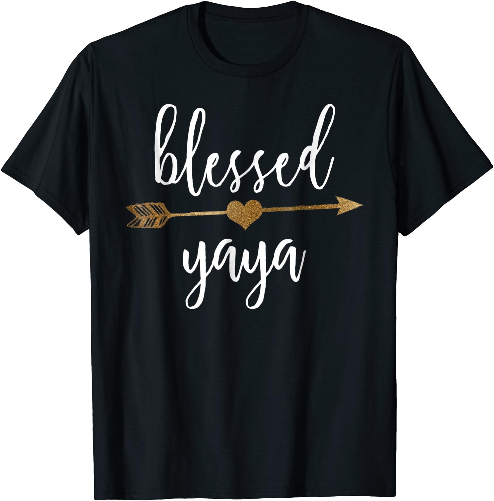Arrow Blessed Yaya TShirt Thanksgiving TShirtCute Gold Arrow Blessed Yaya Shirt Thanksgiving Shirt
