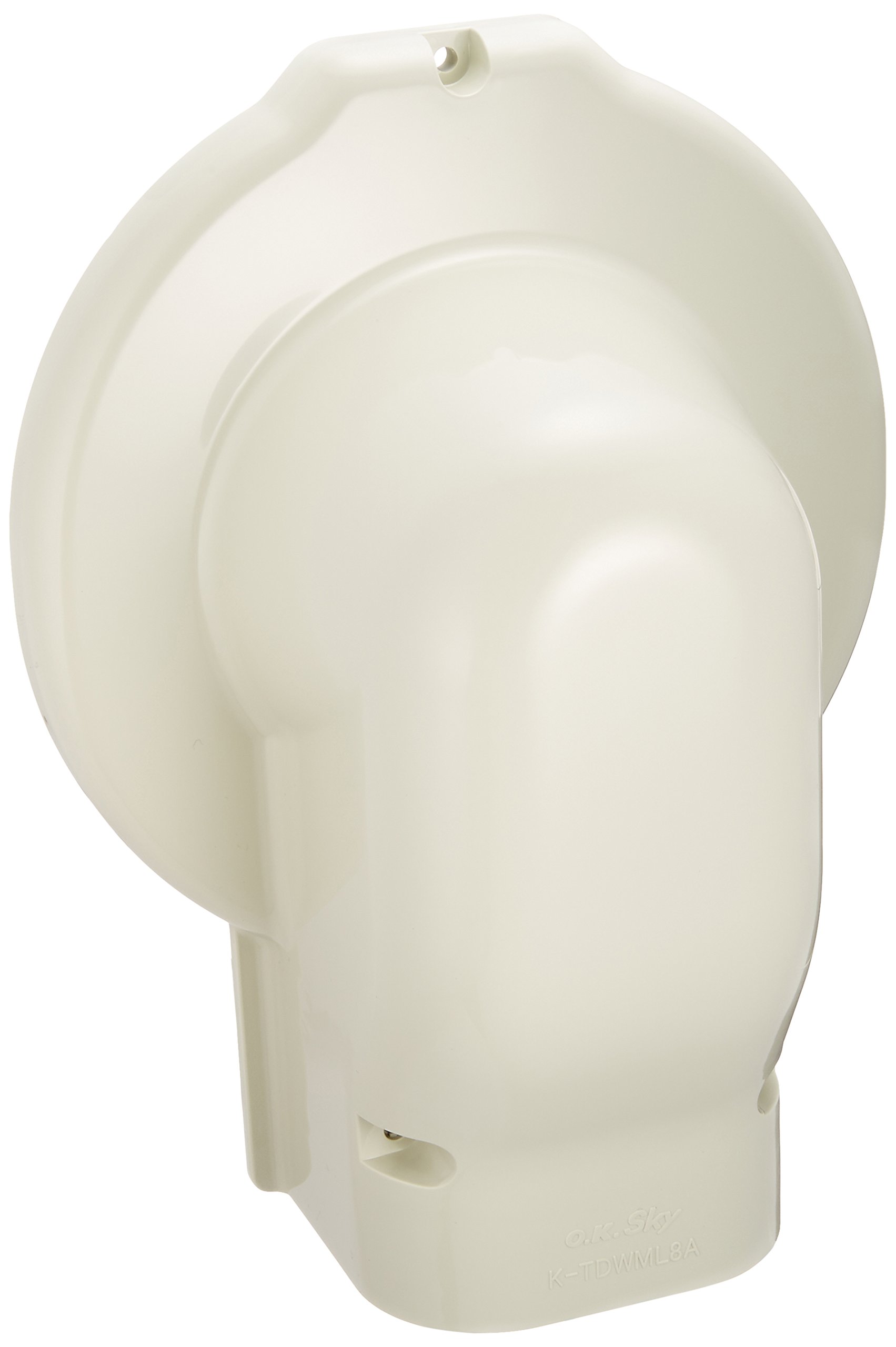 オーケー器材 K-TDWM8AC スカイダクトTDシリーズ ウォルカバー丸フランジ(10個セット) アイボリー Amazon | オーケー器材 配管化粧ダクト スカイダクト TDシリーズ