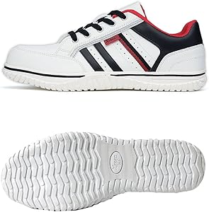 Amazon | [XEBEC] 【ジーベック】 安全靴スニーカー 85125 (24.5cm, 90