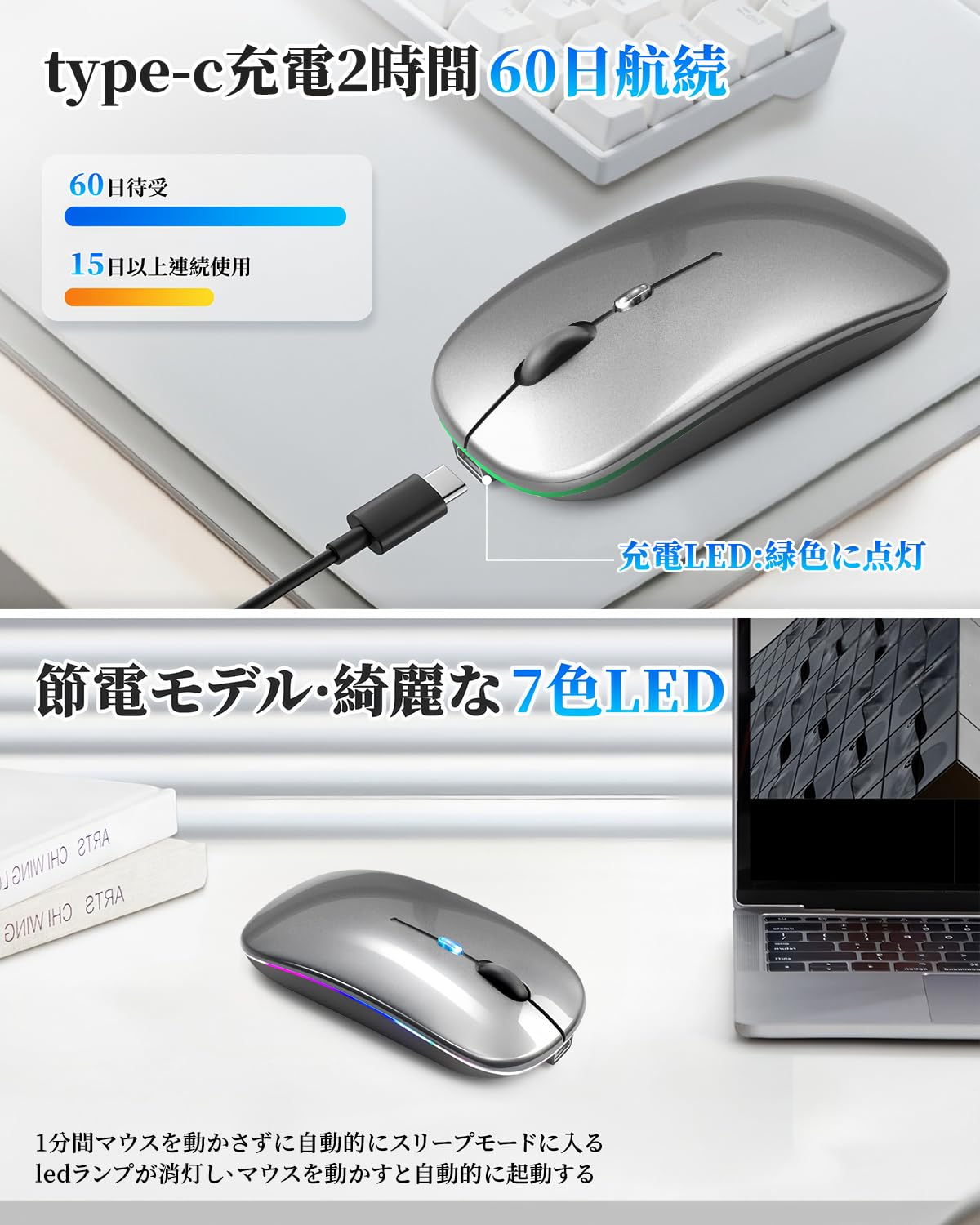 Amazon | 【2026新グレード】マウス 無線 Mucuru ワイヤレスマウス