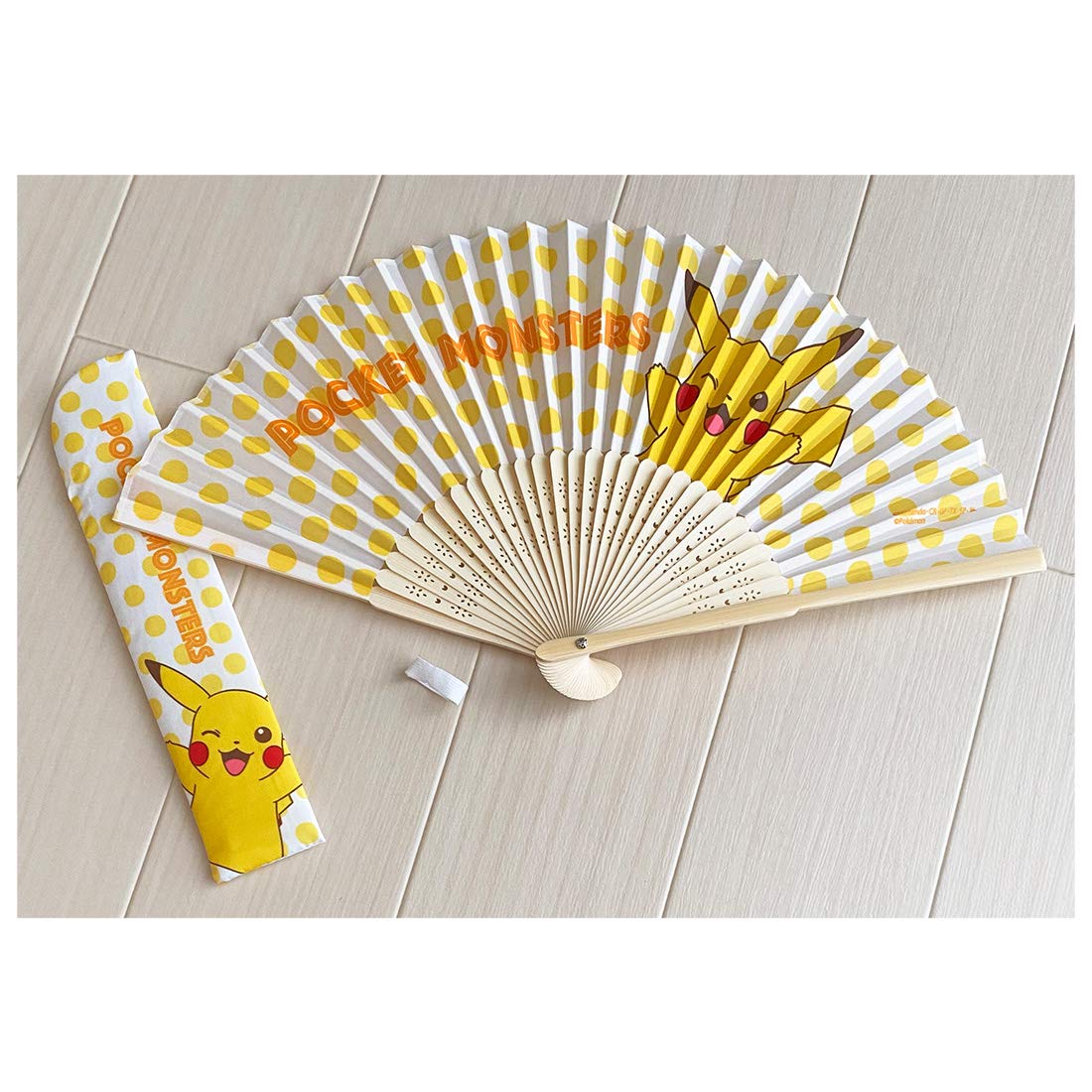 ピカチュウ 扇子】ポケモン - [レア!]ポケモン 扇子 ゲッコウガと