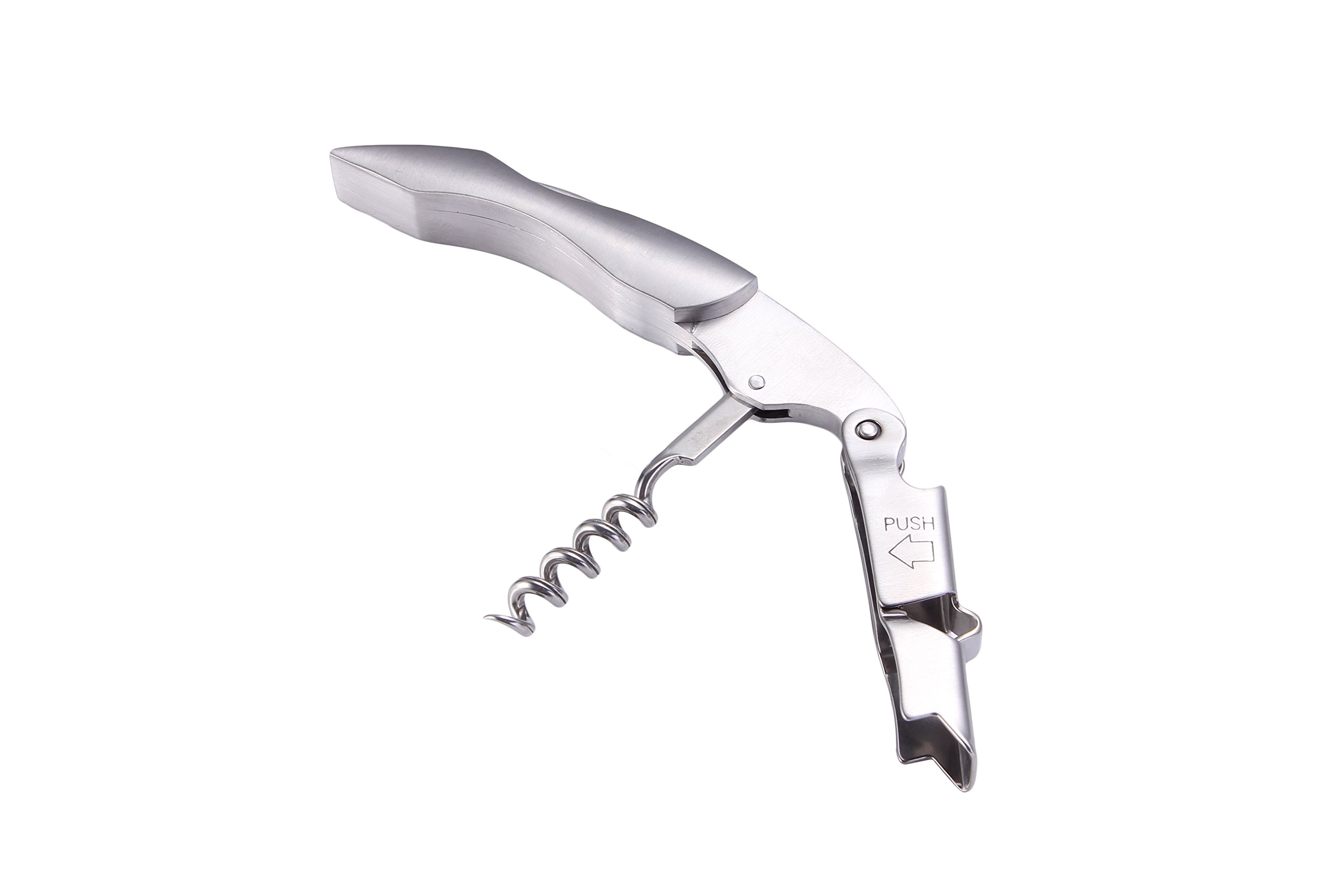 Cavatappi Professionale 3 In 1 Per Vino E Birra - Tagliafoglio E Apribottiglie In Acciaio Inox Per Bar E Casa - Foto 7