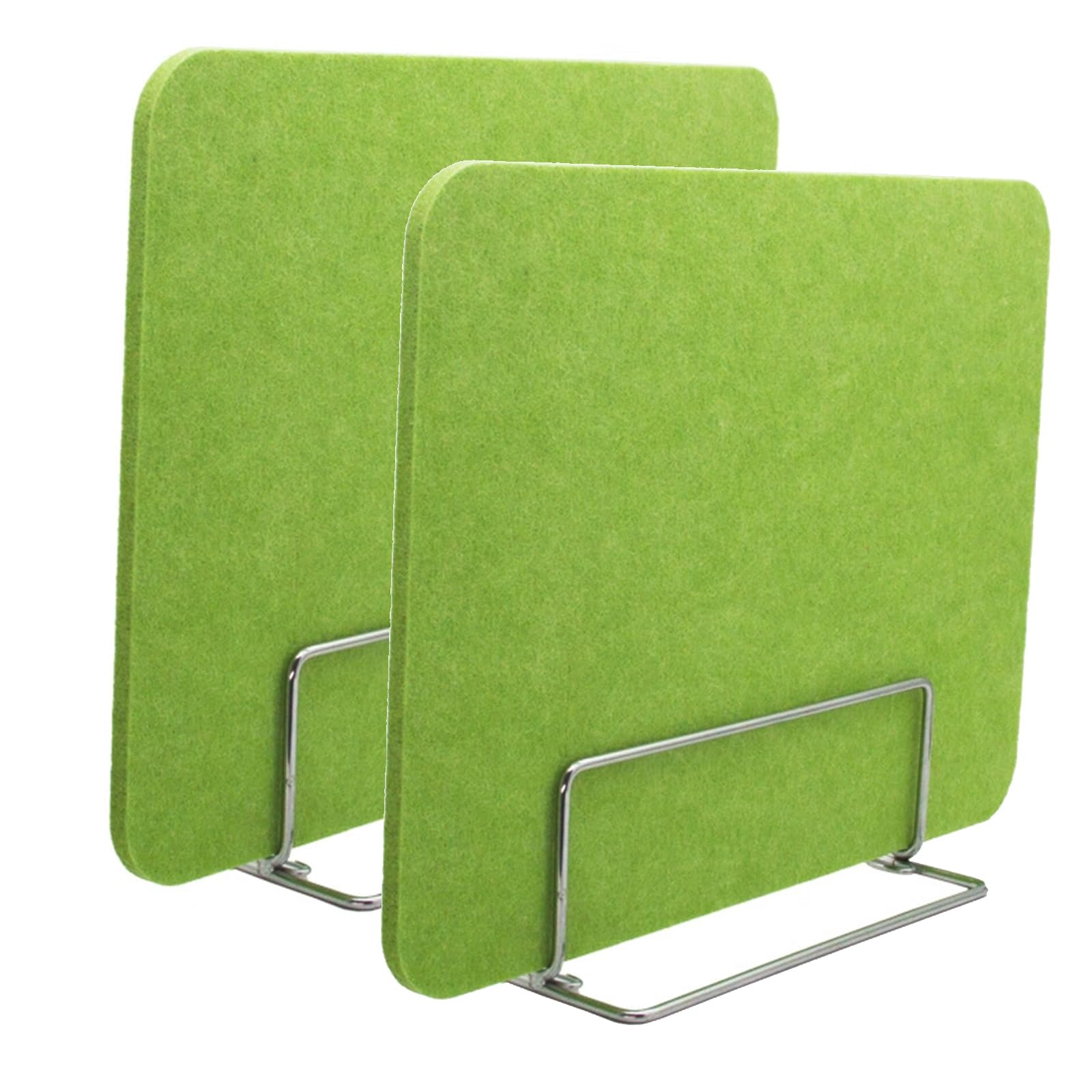 HJYCLFAZU Acoustic Desk Divider with Rounded CornersEasy Installation Soundproof Partition for Home & Office Green 40x90cm Workspace Privacy Screen