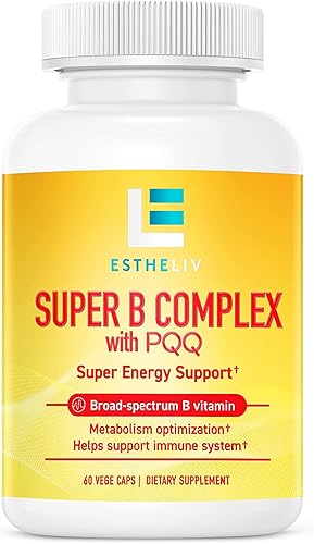 ESTHELIV Complejo Super B con PQQ - 60 VegeCaps