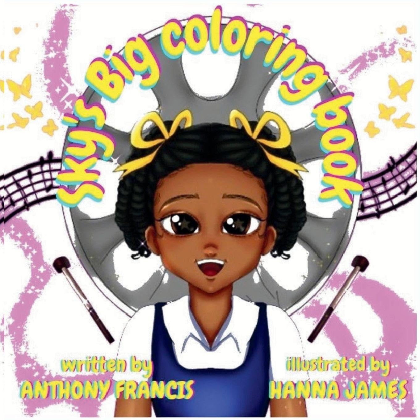 Sky's Big Steelband Surprise Coloring Book: A Children's Coloring Book Adventure: 1 (Sky's Musical Steelband Adventures)