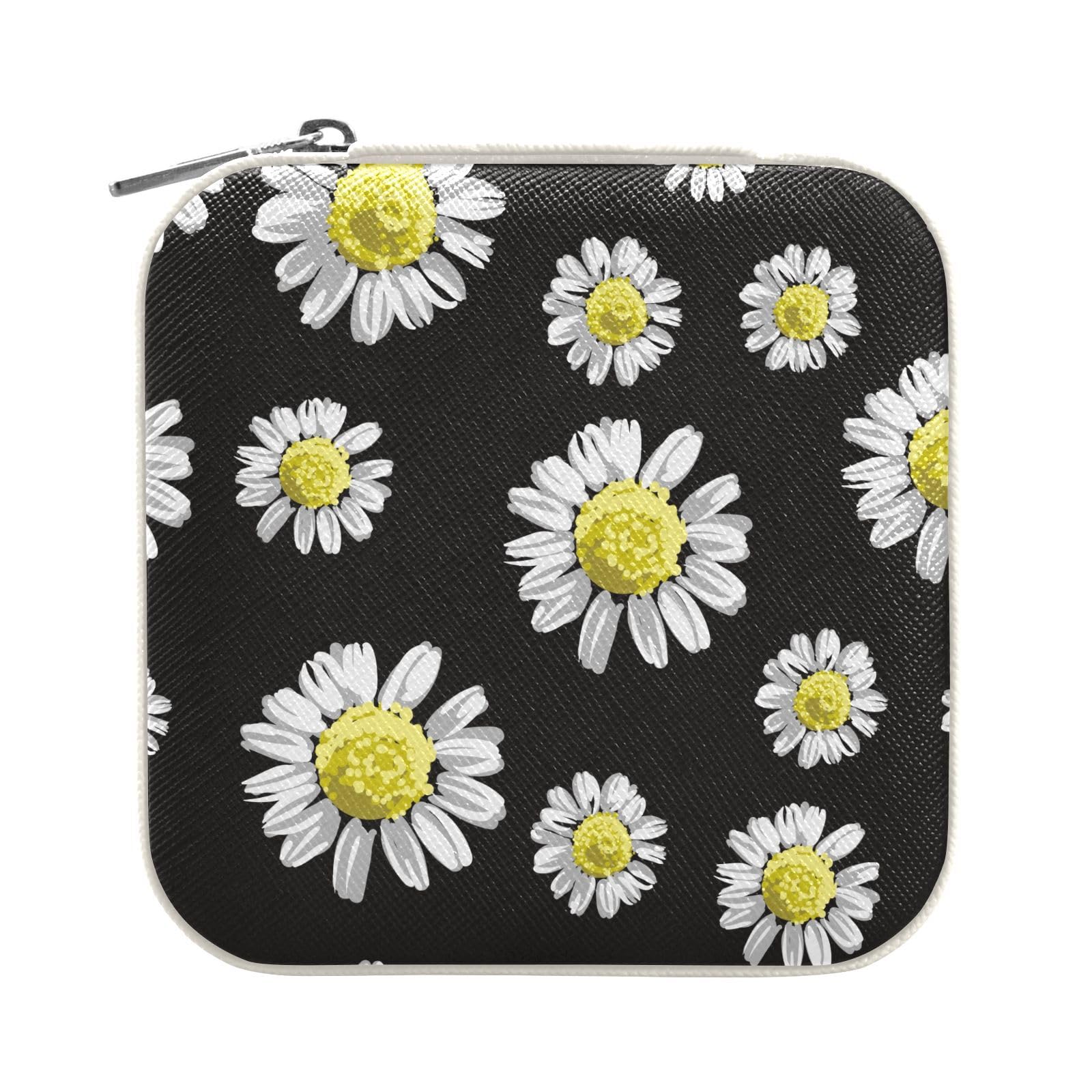 Vassoio per gioielli con fiore rosa, vassoio in vetro, vassoio per