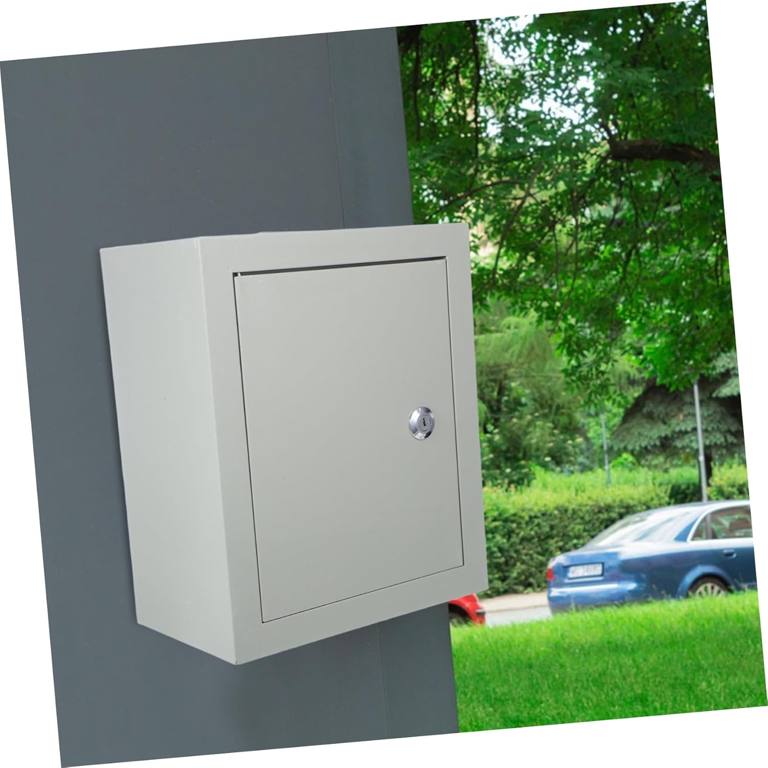 Dustproof Outdoor Electrical Box Cold-Rolled Junction Enclosure for Industrial Public Lighting Weather-Resistant Distribution Control