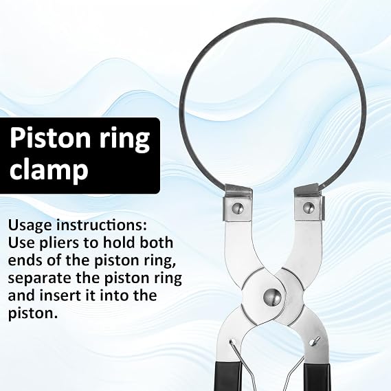 Piston Ring Pliers Car Engine Piston Ring Installer Removal Kit Pistons Installer Plier Adjustable Engine Pliers Expander Installers Remove Tool