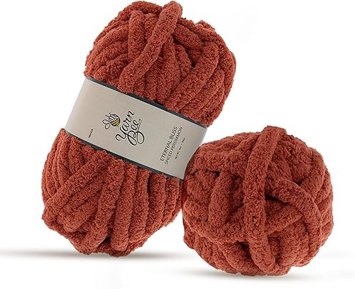 Miniatura 40 de Hobby Lobby Hilado Lila Francés Yarn Bee Eternal Bliss Hilo Grueso para Tejer y Manualidades Material de Bricolaje