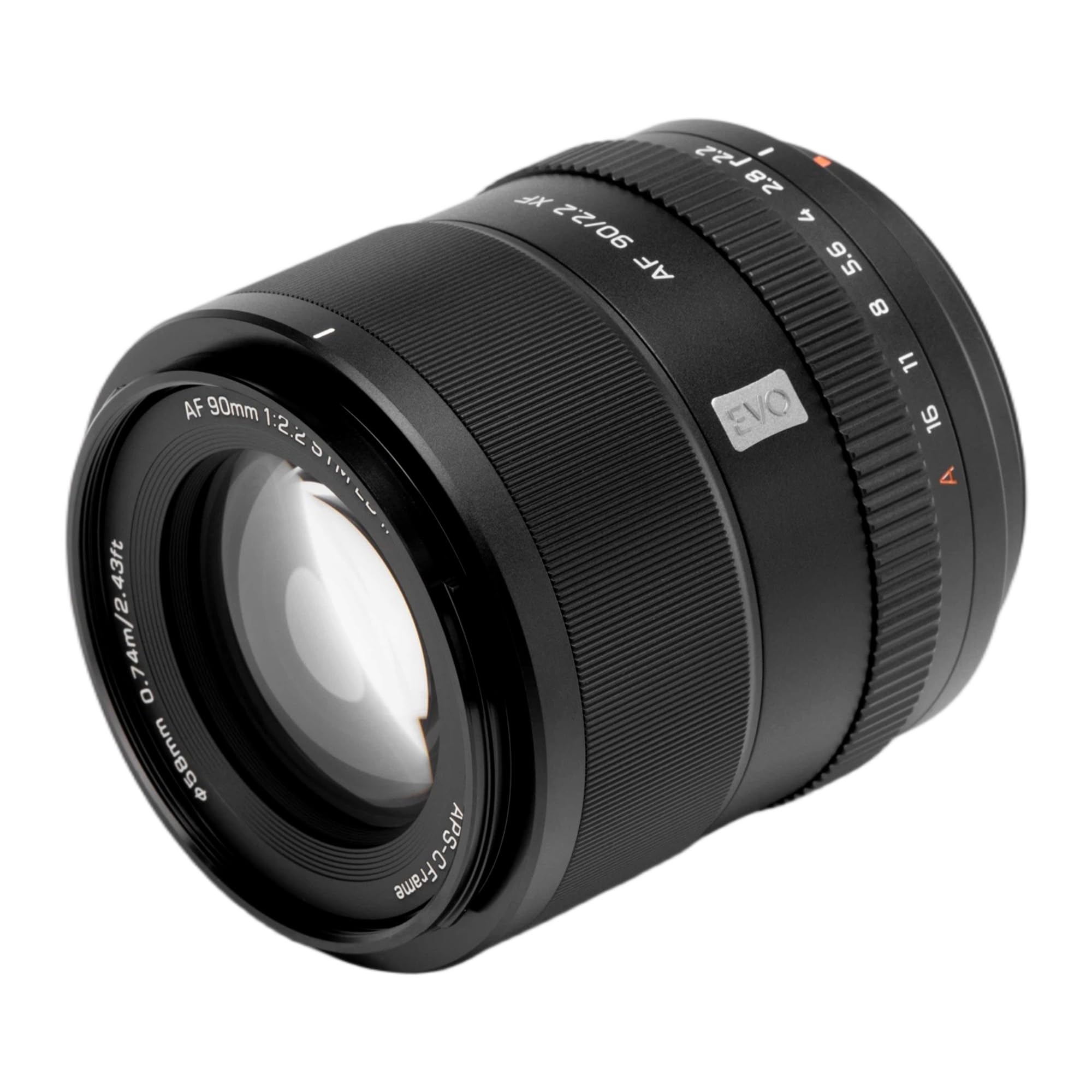 VILTROX 90mm F2.2 XF EVO Objektiv, AF 90mm f2.2 für Fuji X Mount, Autofokus APS-C Objektiv für Fujifilm X-M5 X-E5 X-S20 X-T5 X-T30 II X-T50 X-H2 S X-T4