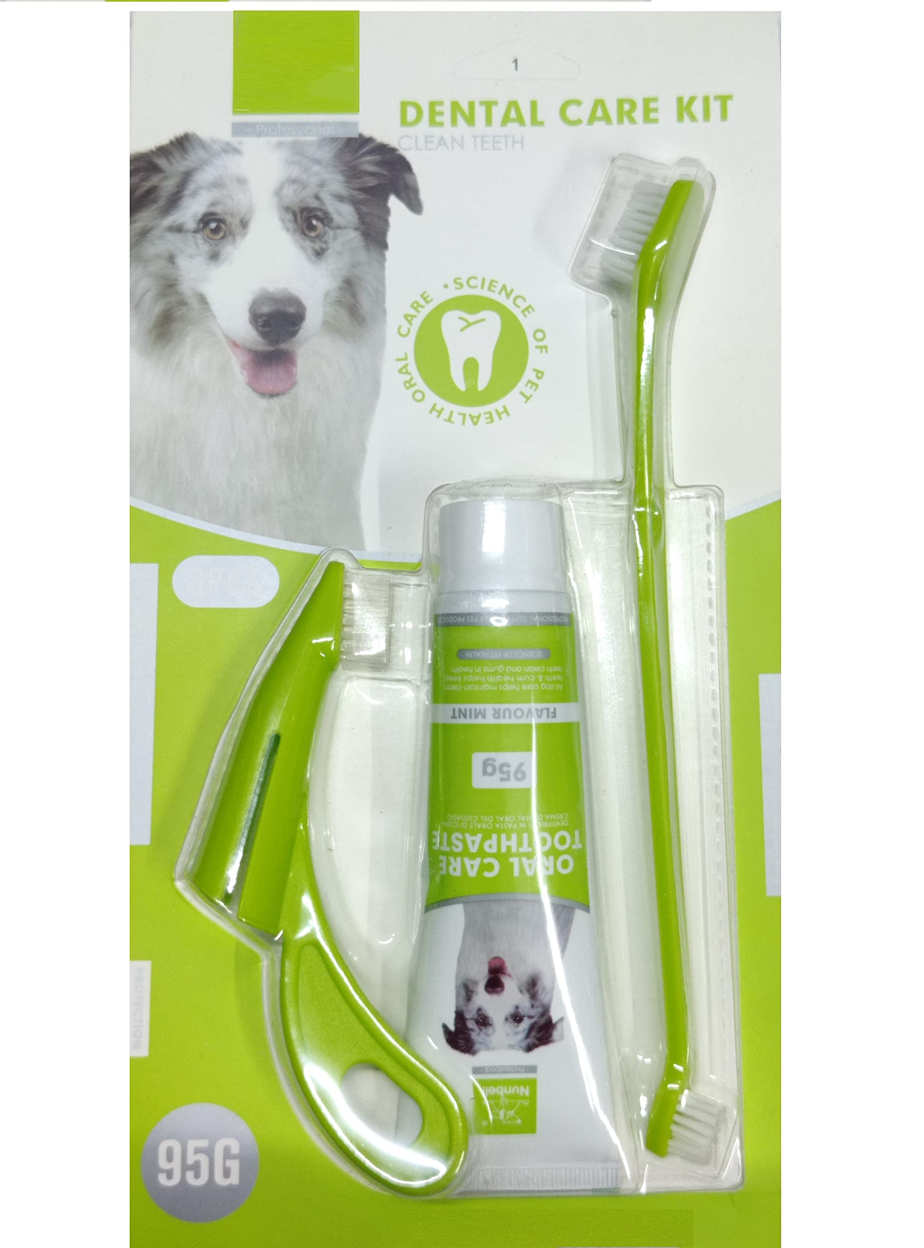 The DDS Store Pet Toothpaste Oral Care Kit 3 in 1 Toothpaste clean Teeth Mint Flavor, 95g (B09TY584MF) Amazon Price History, Amazon Price Tracker