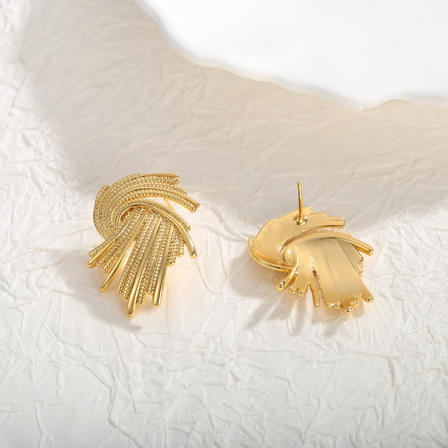 Inilbran Boucles D'oreilles Perle Fleur Boho Boucles D'oreilles Veste D