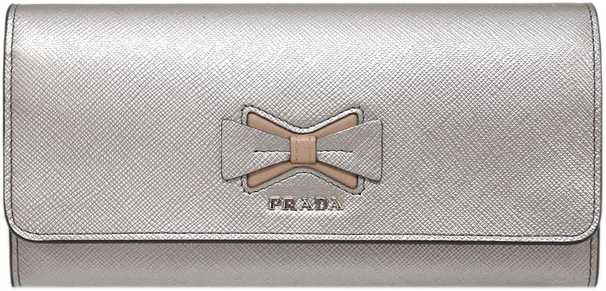 Amazon | プラダ 財布 1MH132 PRADA ファスナー長札 パスケース付 