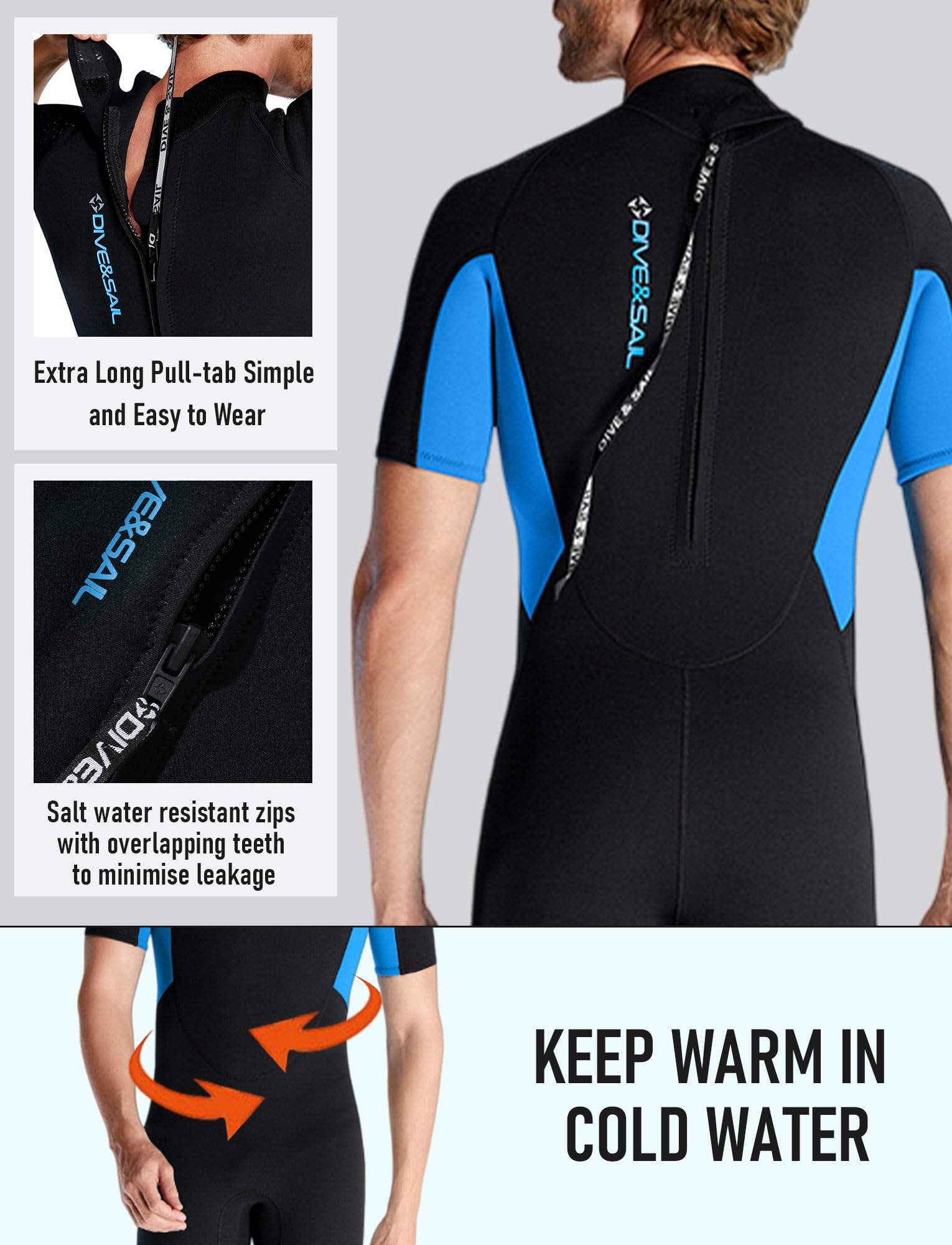 Ropa de buceo para hombre corto traje de neopreno de 1,5 mm traje de neopreno para hombre traje de baño de neopreno para hombre surf s-3xl