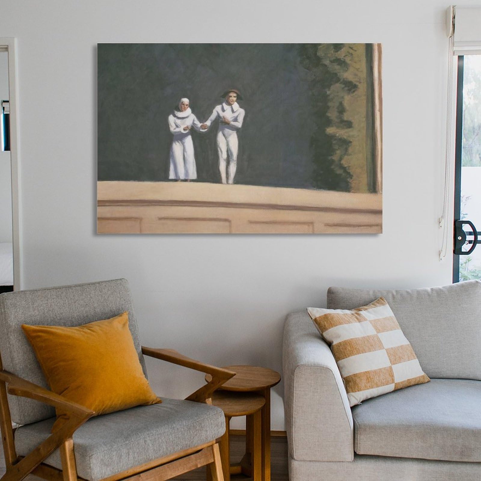 Amazon.co.jp: エドワードホッパー画家の作品《二人の