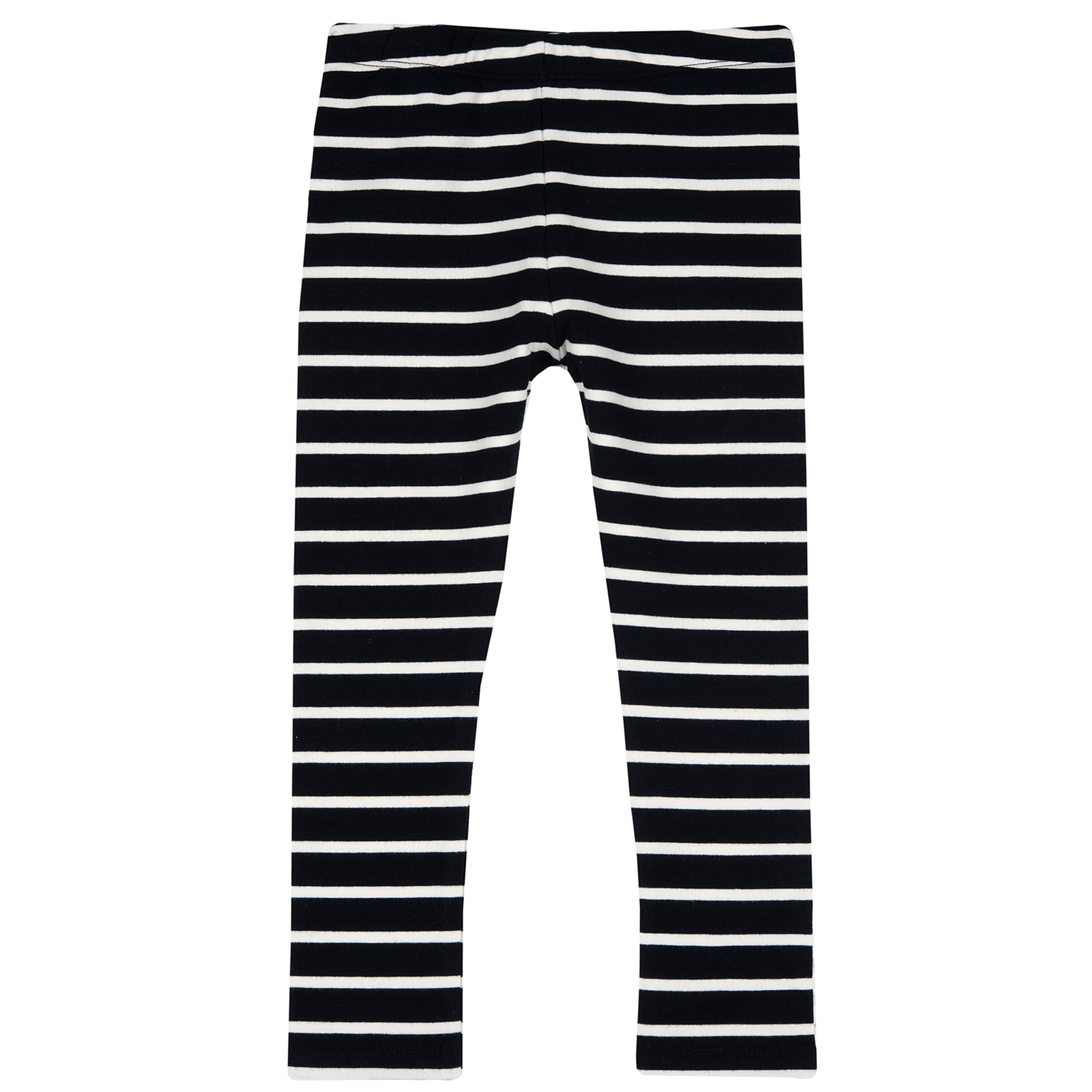 Chicco, Leggings largos con estampado a rayas, color negro