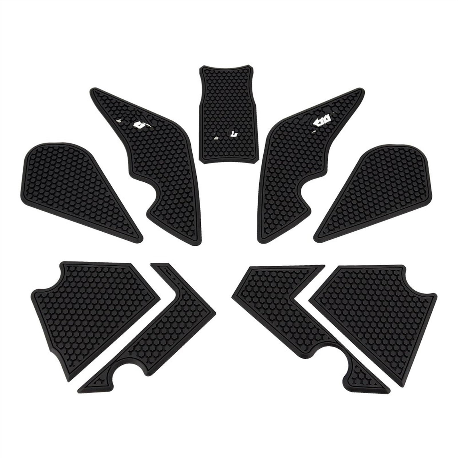 for Yamaha Tenere 700 T700 XTZ 690 Anti Slip Fuel Tank Pads Gas Grip Traction Sticker Protector Helmet Protector(Color5)