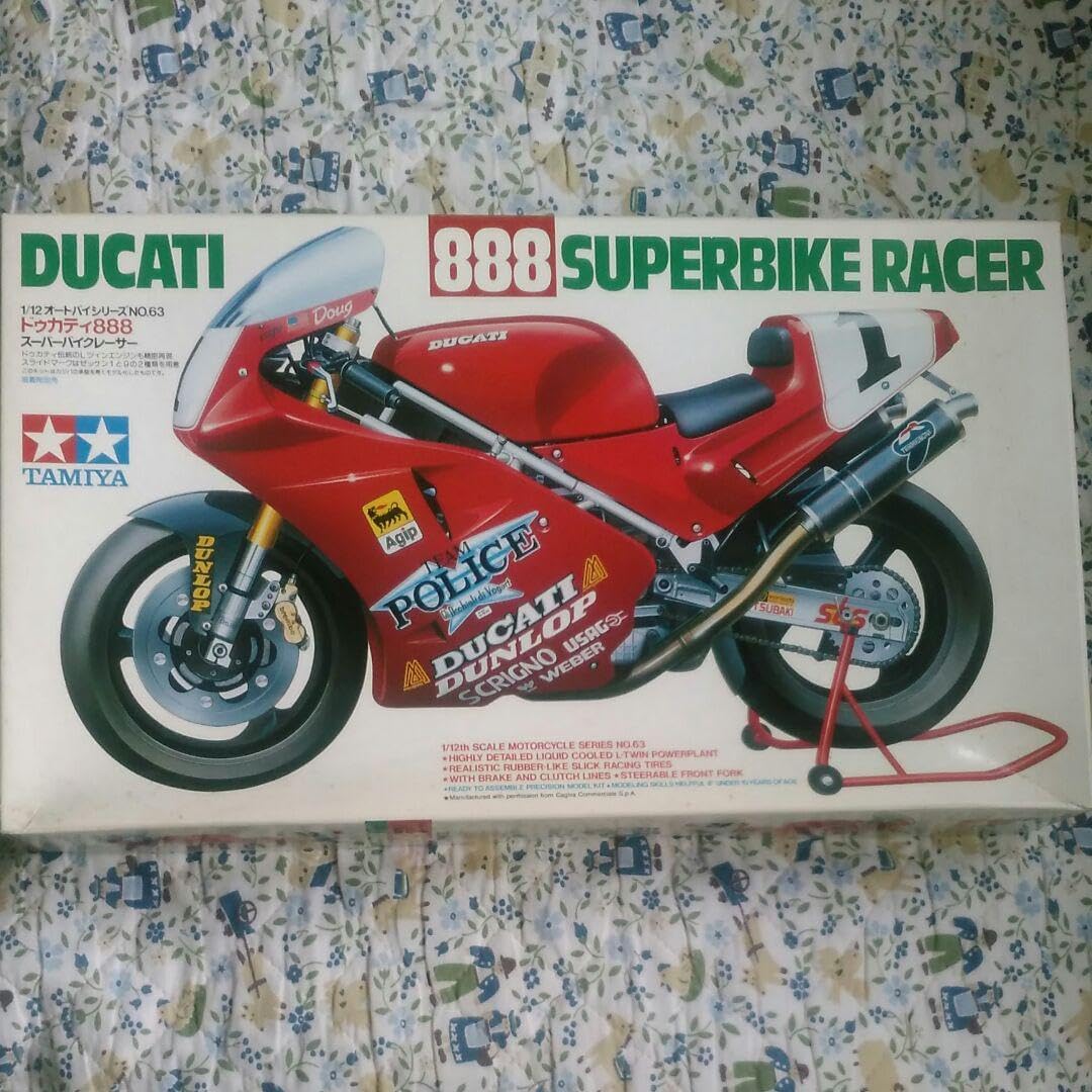 1/12 タミヤ 63 ドゥカティ 888 スーパーバイクレーサー