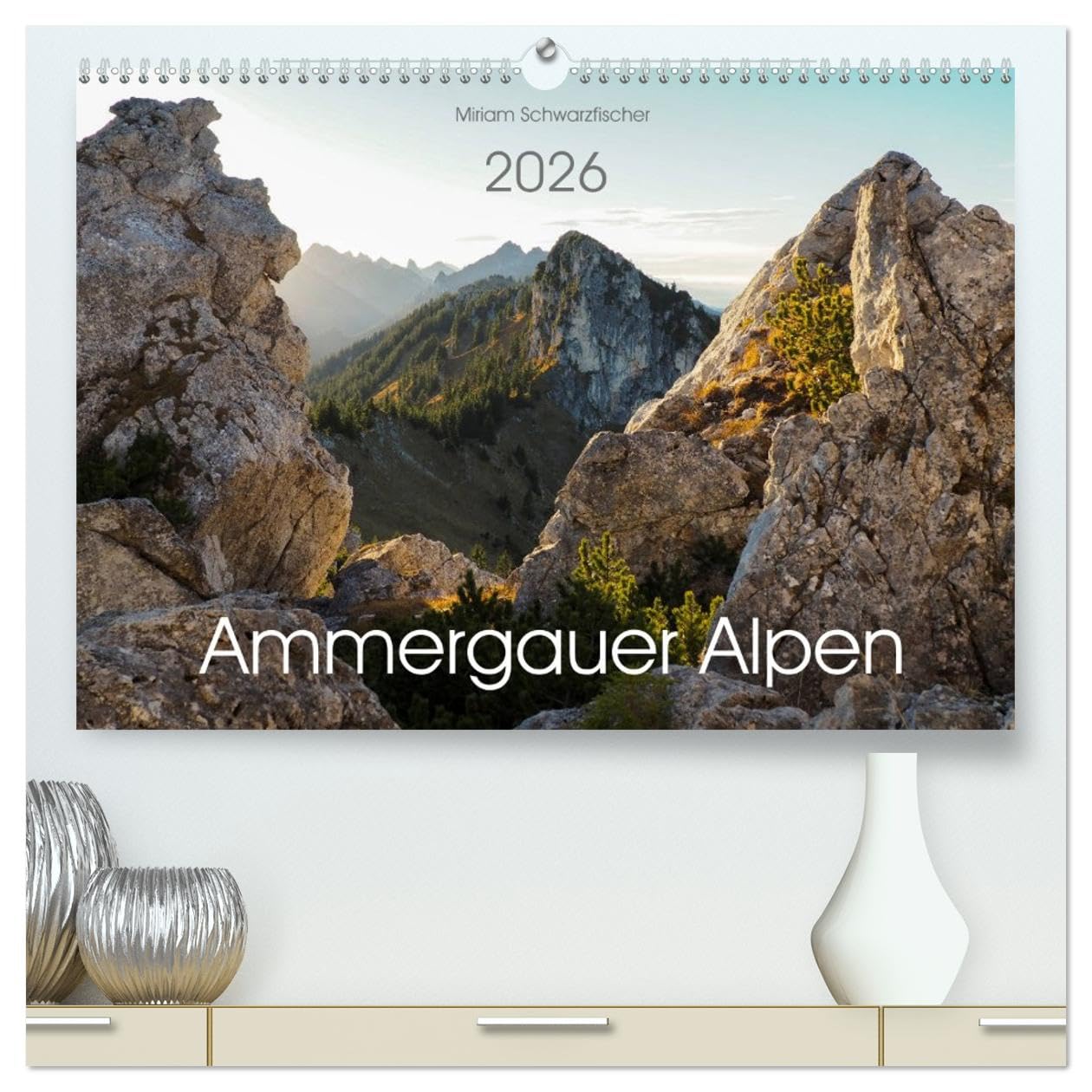 Ammergauer Alpen (hochwertiger Premium Wandkalender 2026 DIN A2 quer), Kunstdruck in Hochglanz: Einblick in den Naturpark Ammergauer Alpen Wandkalender (CALVENDO Orte)