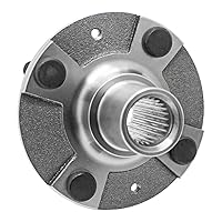 Vista 6 de Detroit Axle - Kit de cubo de rodamiento de rueda delantera FWD 2 piezas para Hyundai 2012-2017 Accent, cojinete de rueda de montaje de cubo