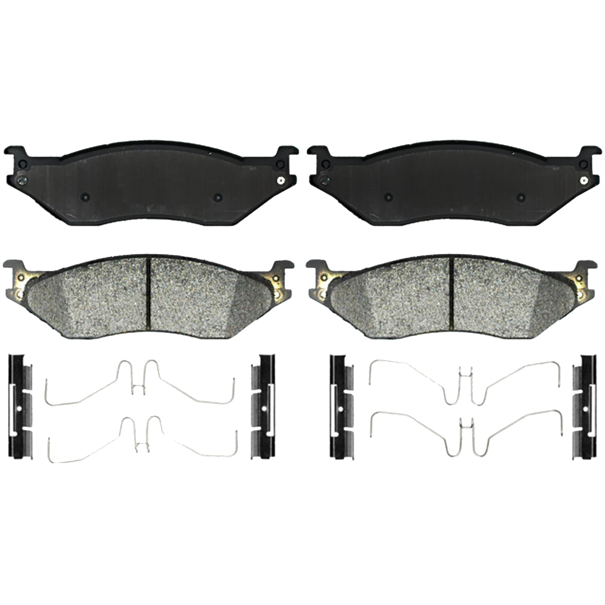 Raybestos Premium Specialty Truck & SUV Replacement Front, Rear Disc Brake Pad Set for Select Ford F-450/F-550/F53/F59/LCF and International CF500/CF600/TerraStar Model Years (SP1066TRH)
