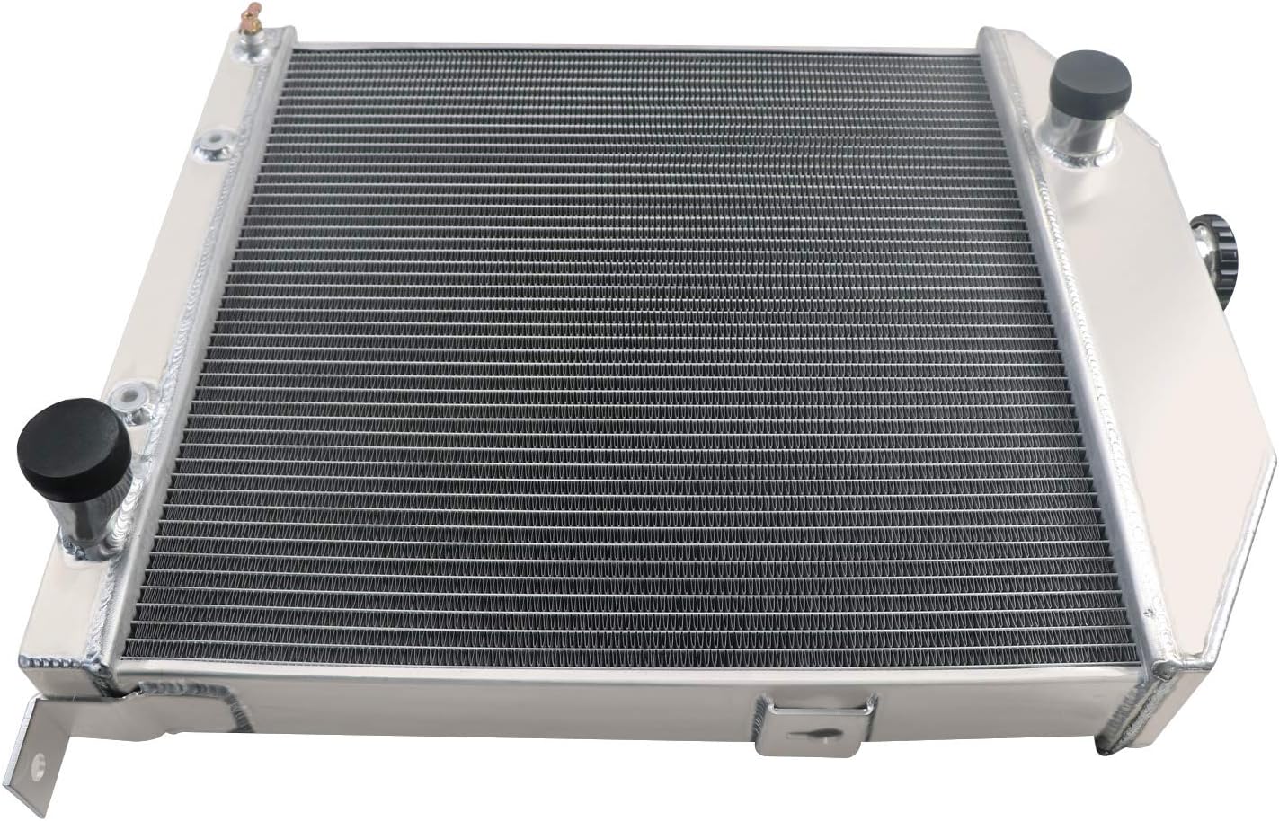 4Row Aluminum Radiator For 1942-1948 Ford Mercury Coupe Sedan Deluxe Chevy V8