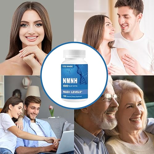 Miniatura 7 de NMNH (mononucleótido de dihidronicinamida) Suplemento NMNH 1000 mg NAD Resveratrol Suplemento con quercetina para energía, sin OMG, sin gluten, 120