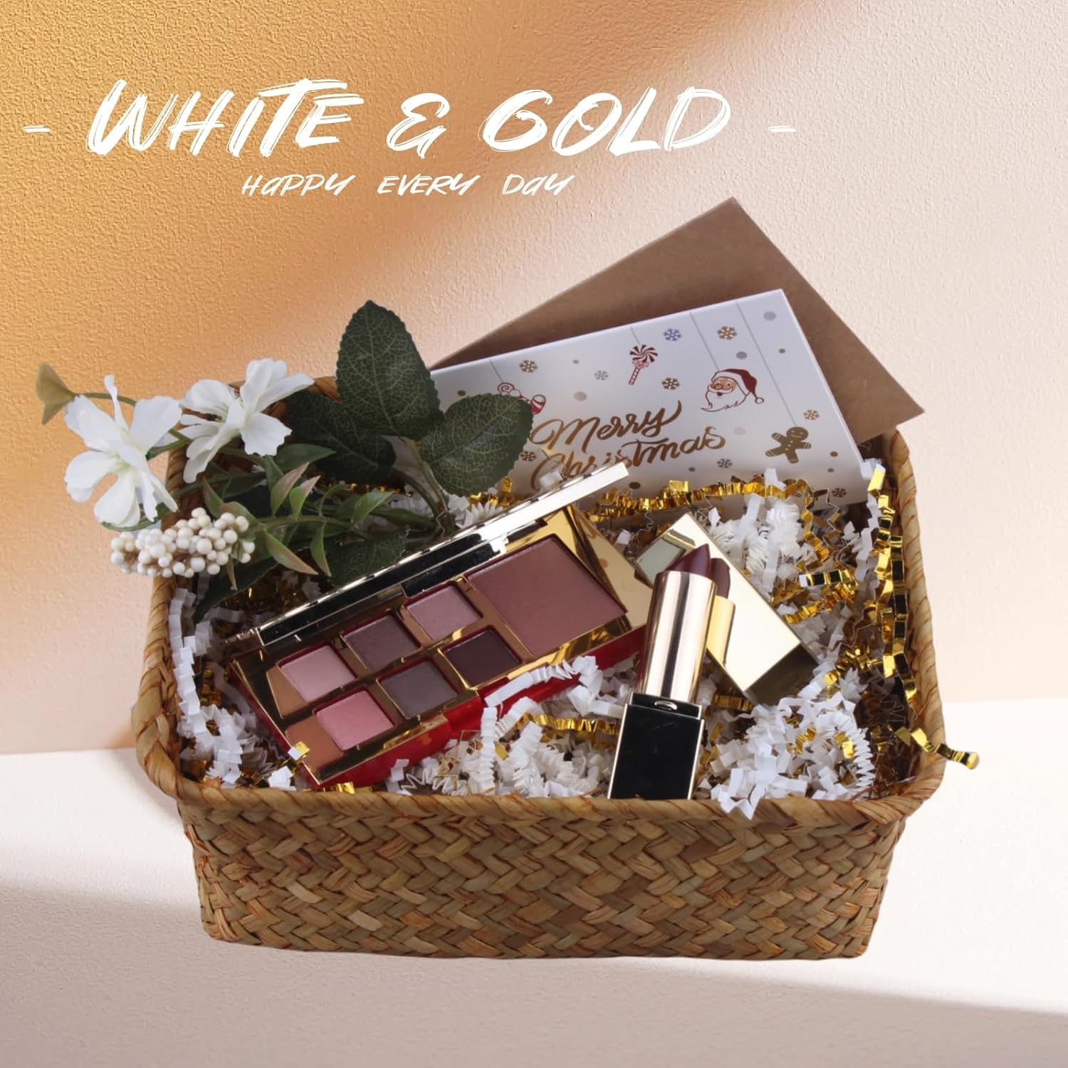 LDKGHE 4 oz Crinkle Cut Paper Shred Filler for Gift Wrapping Baskets Filling Box Birthdays Christmas Thanksgiving Easter Weddings Valentines Mother's Day Anniversaries (Dark green and Gold) - Image 5