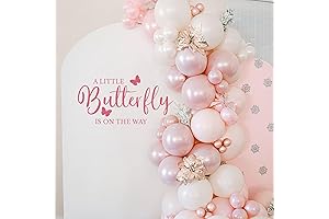 Butterfly Baby Shower Decal - Sweet Decoration for Your Special Day
