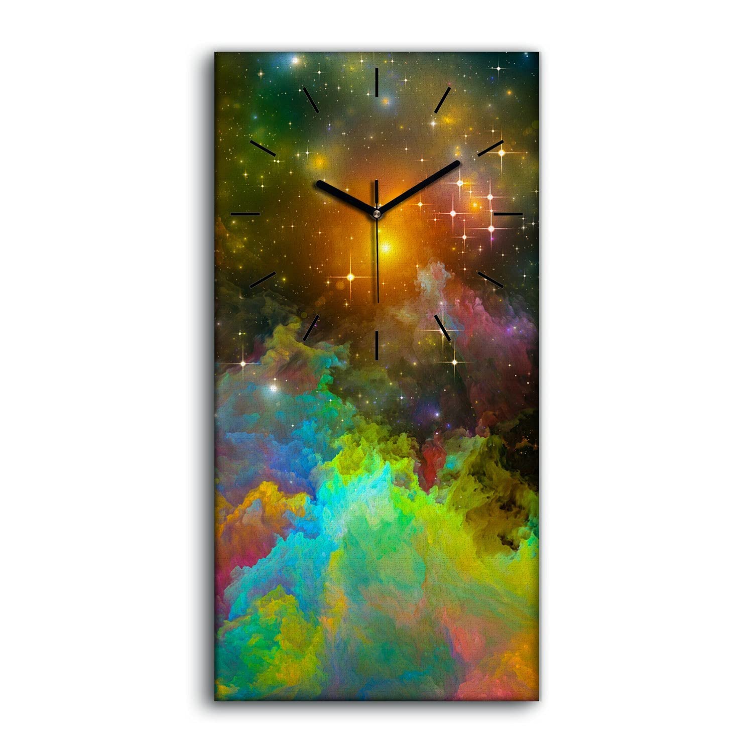 Horloge sur Toile Art Mural Image Décoration Qualité Premium Salon