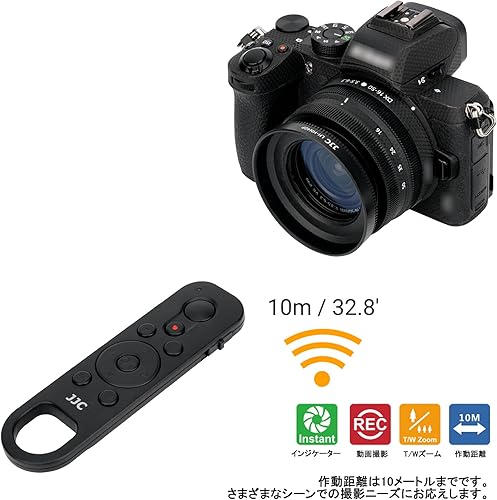 Miniatura 3 de JJC Control remoto inalámbrico Bluetooth reemplazar Nikon ML-L7 para Nikon Z30 Z50 Z f Zf Z fc Z7 II Z6 II Z5 COOLPIX P1000 P950 A1000 B600