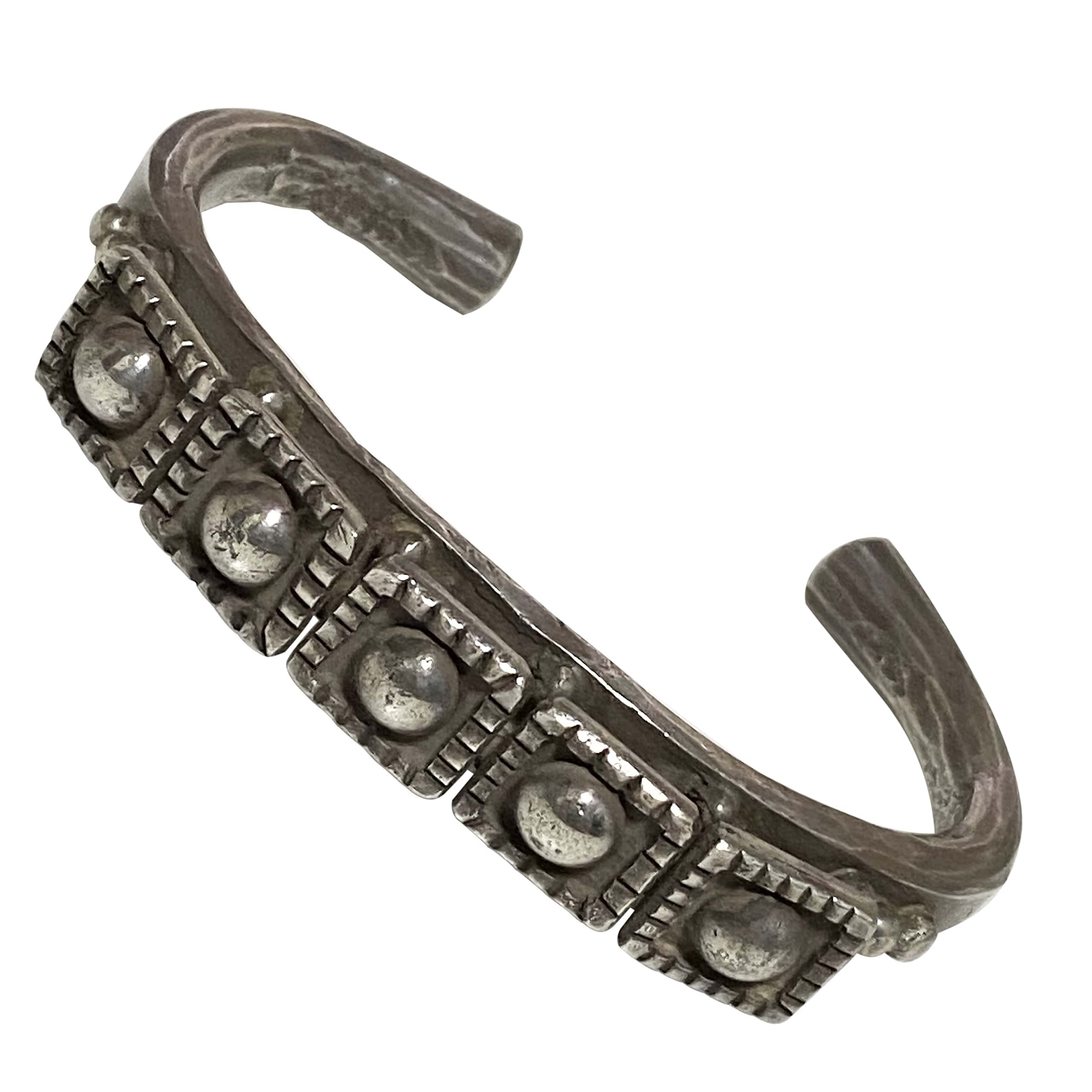 カレンシルバー カレン族 陰陽五行 バングル 高純度銀 SILVER950%以上