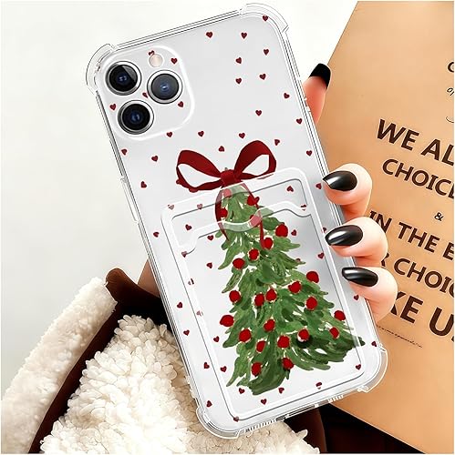 Miniatura 39 de Branwen Funda para iPhone 11 de 6.1 pulgadas, diseño de cascanueces y bailarina, cartera transparente a prueba de golpes, funda de bolsillo de TPU