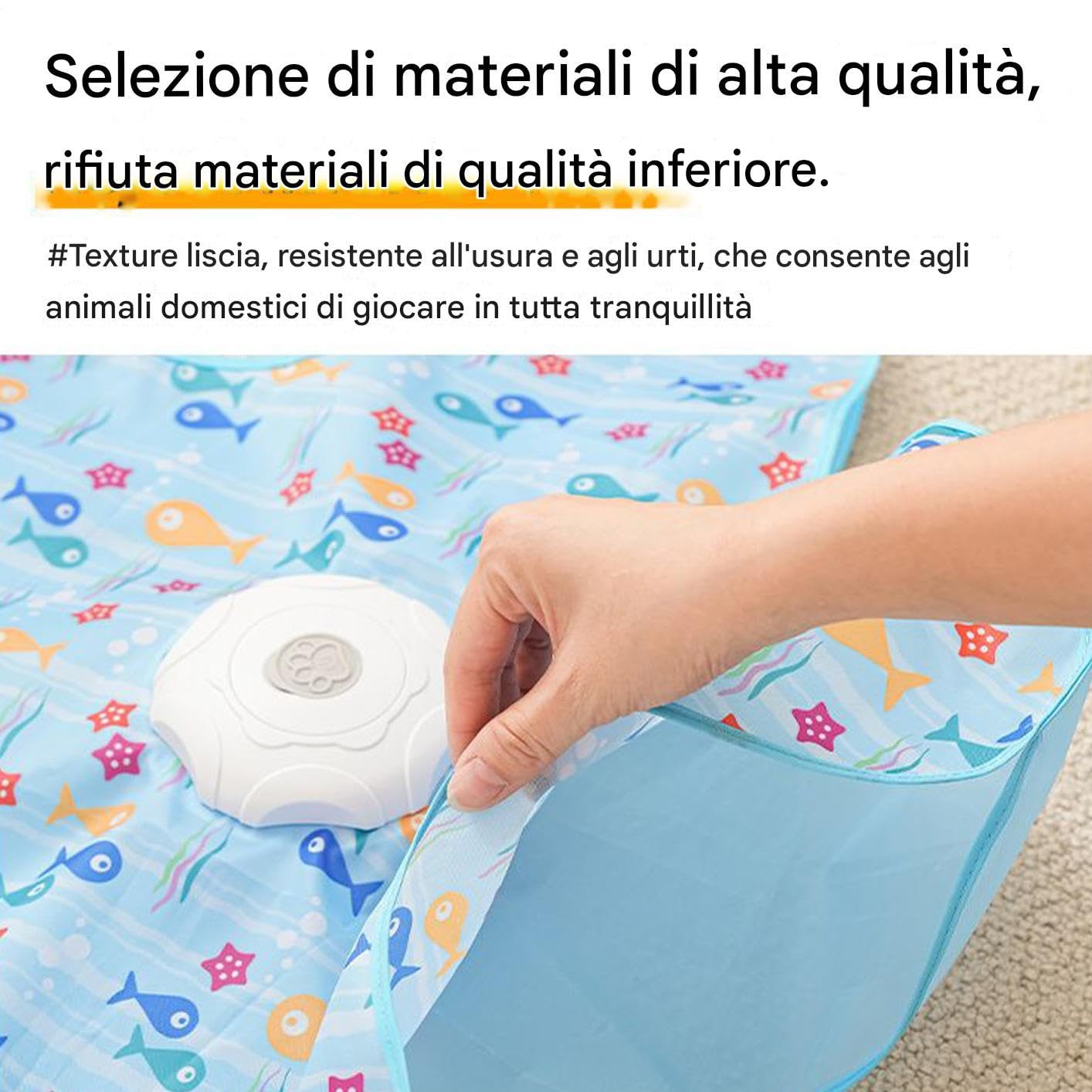 Generico Giocattolo Interattivo Per Gatti, Giocattolo Stimolante A Forma Di Stella Con Tre Impostazioni Di Velocità, Tessuto Oxford E Resistente Ai Morsi, Gioco Di Addestramento Arricchente