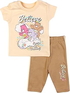 طقم بيجامة صيفي للأطفال البيبي بعمر يوم - 18 شهر من زيركون، 6265