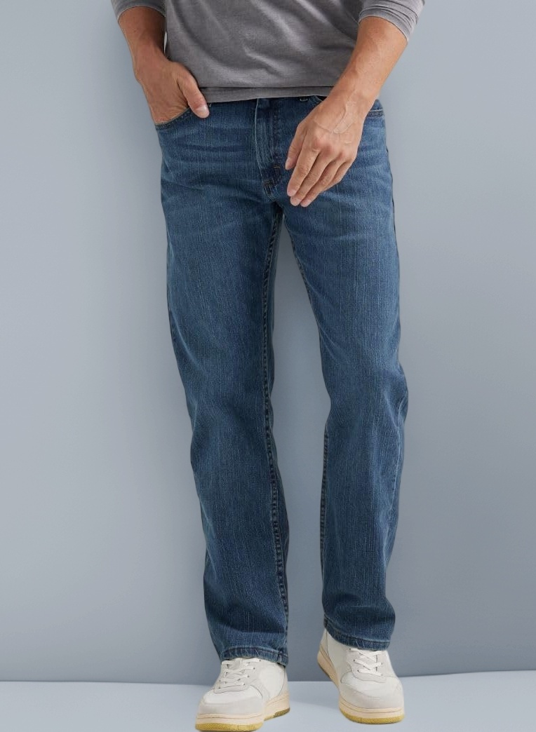 Wrangler Authentics Herren Big & Tall Classic Comfort-Waist Jeans