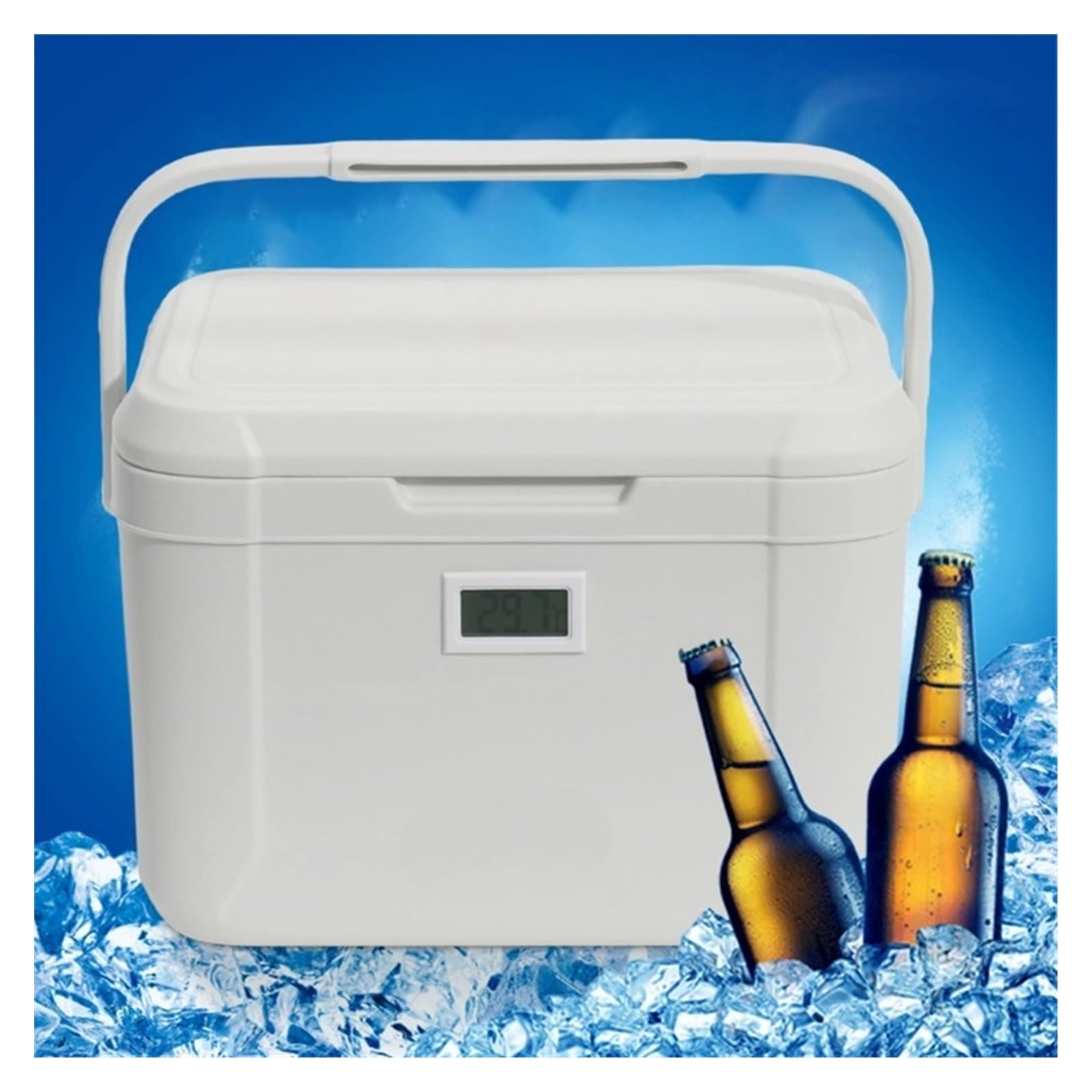 Refrigerador for Coche de 5 litros, pequeño congelador, compresor, conservación a Largo Plazo, Nevera Personal for Uso doméstico, vehículo y camión.