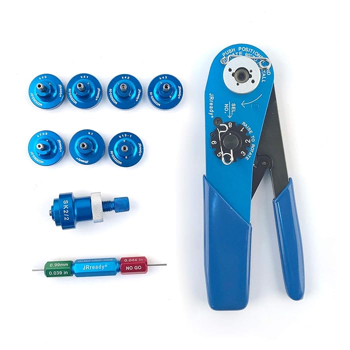Buy JRready Four Indent Crimp Tool Kit,YJQW1A Crimper+Seven