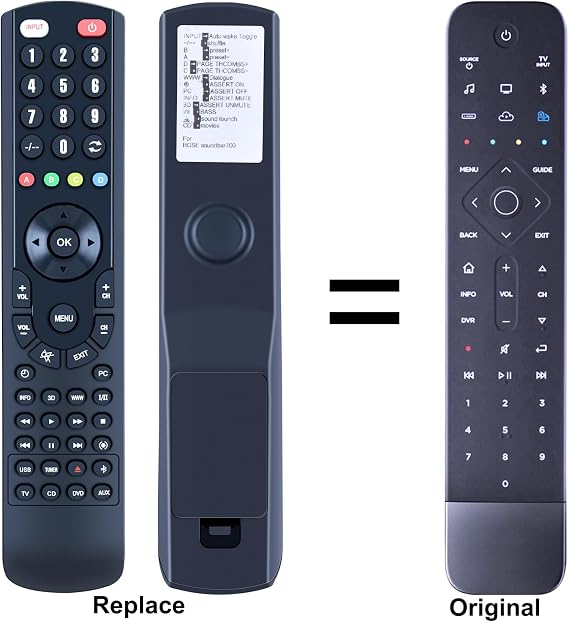 Replacement Remote Control for Bose Soundbar 700 Home Theater