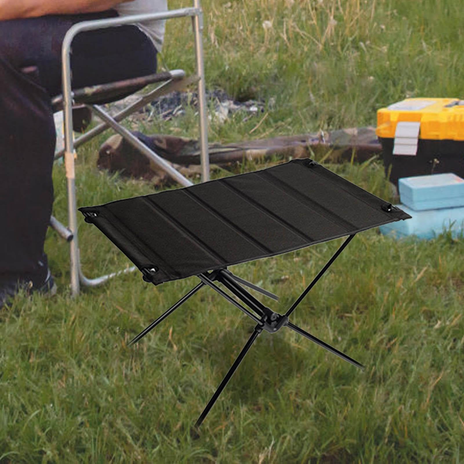 Sk?adany stó? outdoorowy – przeno?ny stó? kempingowy ze stopu aluminium | stó? outdoorowy z torb? do przenoszenia, kompaktowy sk?adany stó? kemping, pla??, taras, podró?, piknik | stó? outdoorowy z torb? do przenoszenia, kompaktowy sk?adany stó? kemping,